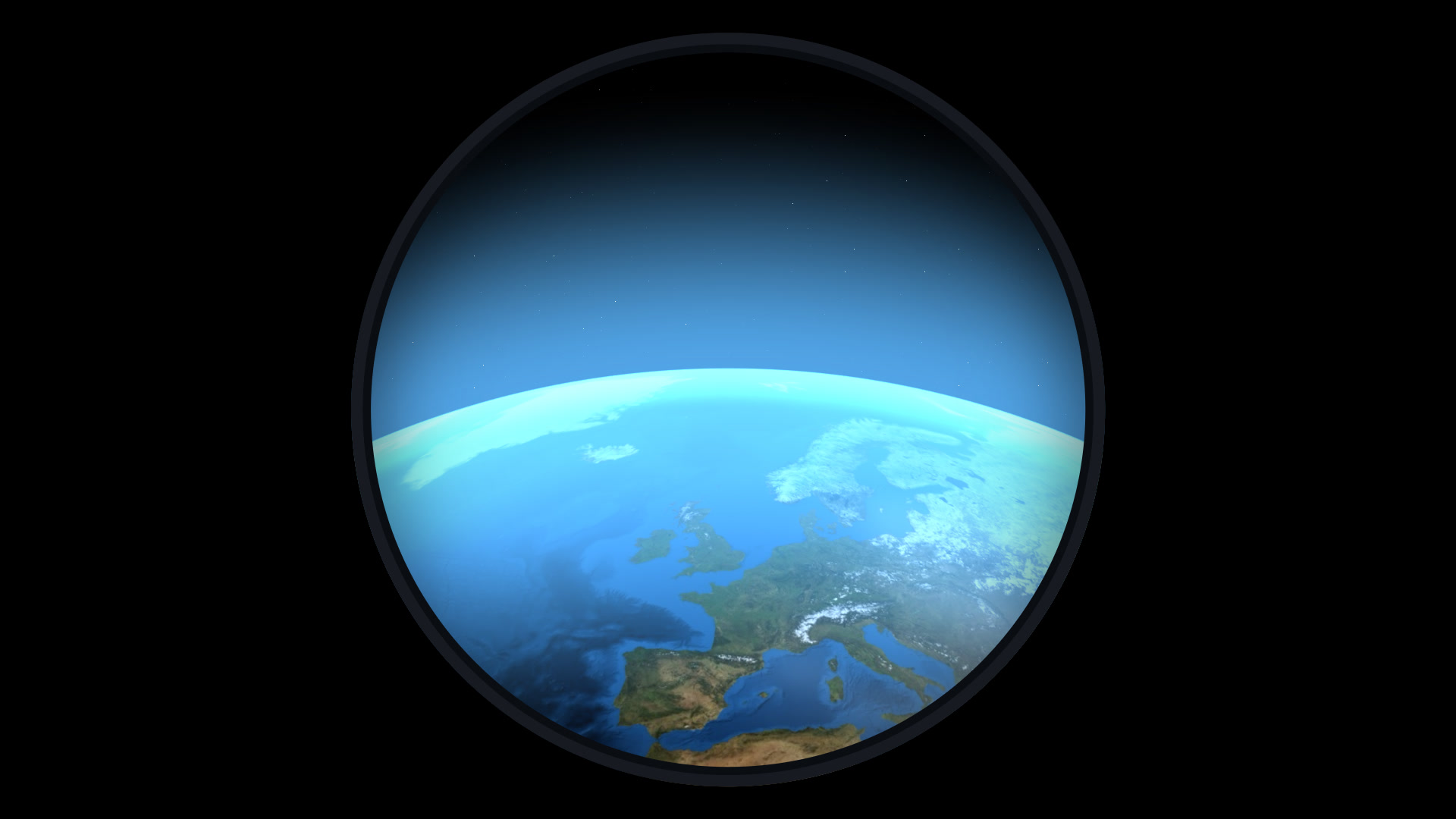 ISS Window View